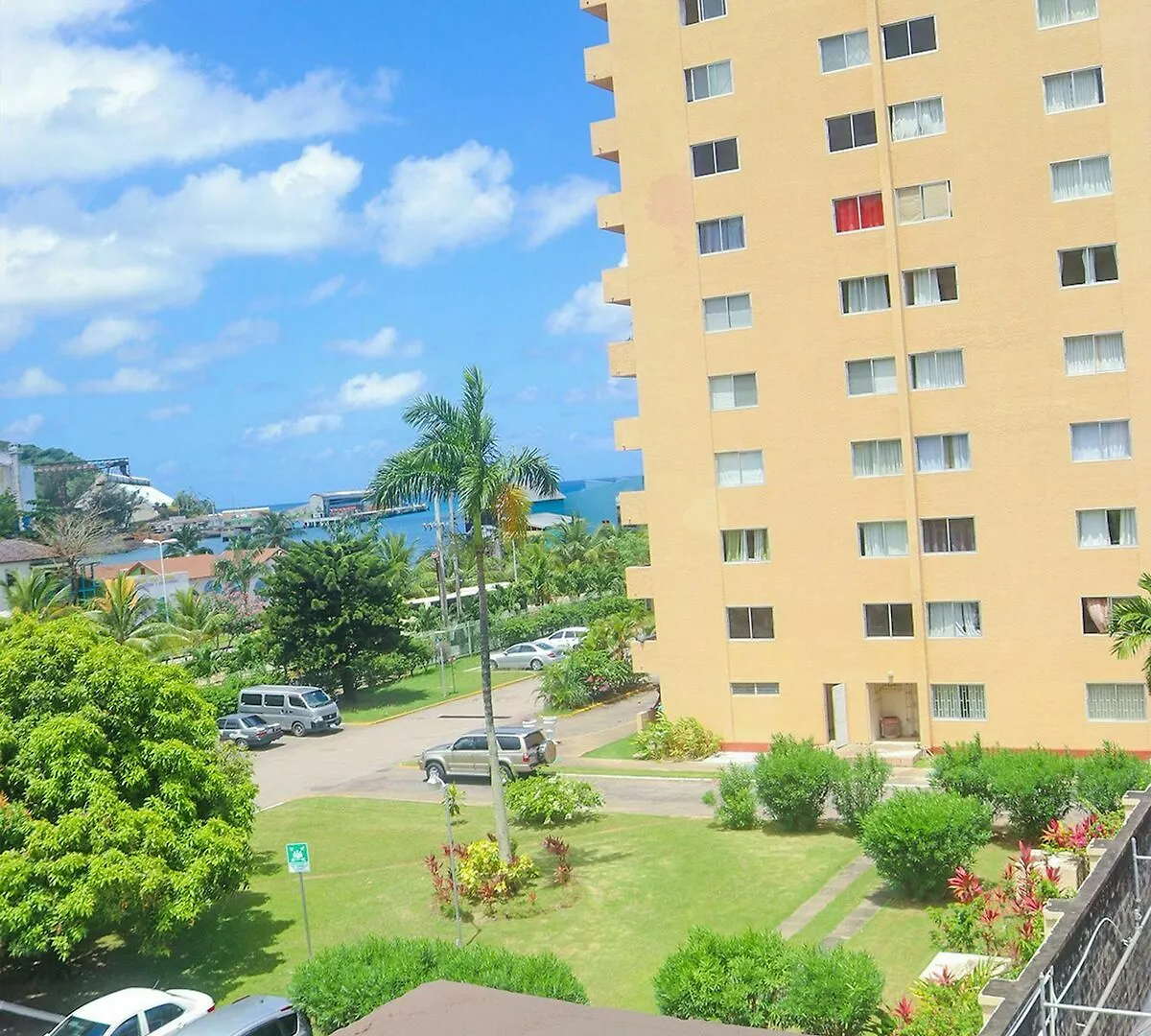 아파트 Green Island Beach Suite At Turtle Towers 오쵸 리오스